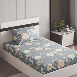 Printed 2 Pcs single bedsheet set-image-21
