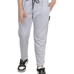 Boys High-Rise Track Pants with Elasticated Drawstring Waist-picture-43