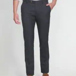 Flat-Front Trousers with Insert Pockets-image-47