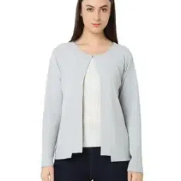 Women Regular Fit Front-Open Jacket-image-90