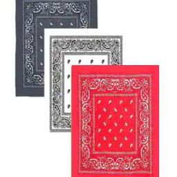 Unisex Cotton Paisley Bandanas-image-58