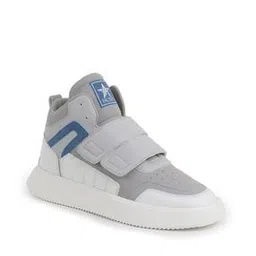 Men Lace-Fastening Flat Heeled Sneakers with Round Toes-image-93