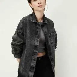 Women Spread-Collar Regular Fit Shirt-image-24