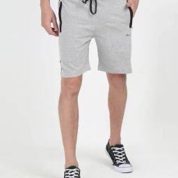 genx Mid-Rise Shorts with Elasticated Drawstring Waist image 1