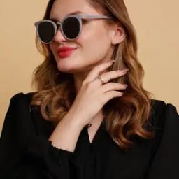 Women Circular Sunglasses-19
