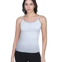 Women Padded Camisole with Adjustable Strap-image-90