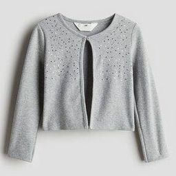 Girls Embellished Front-Open Regular it Cardigan-image-21