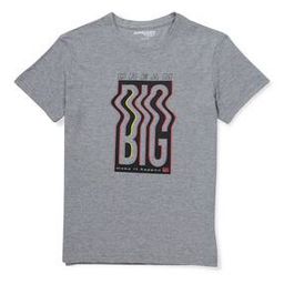Boys Typographic Print Oversized Fit Crew-Neck T-Shirt-image-77