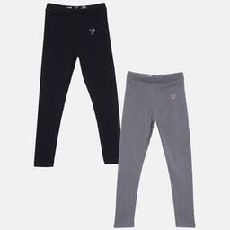 Solid  Ankle Length Leggings-picture-52