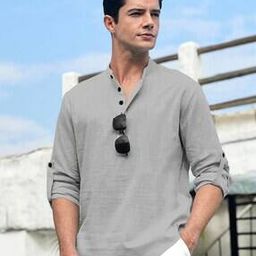 Men Regular Fit Short Kurta-31