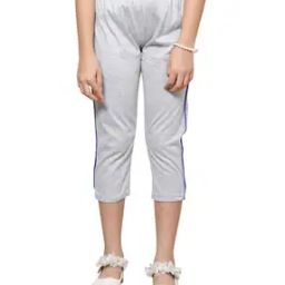  Girls Cotton High Rise Capris-image-82