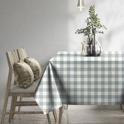 6-Seater Checked Table Cover-39