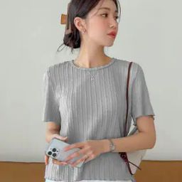 Women Regular Fit Round Neck Top-image-9