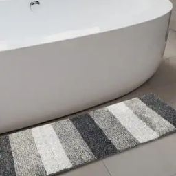 Striped Bath Runner Accessories-45