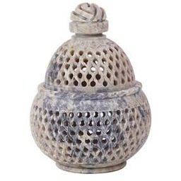Soapstone Round Tealight Holder-image-2