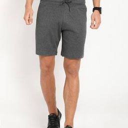 Mid-Rise Regular Fit Knit Shorts-image-7