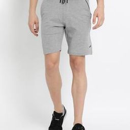 Mid-Rise Regular Fit Knit Shorts-image-91