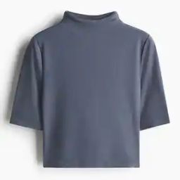 h&m Women Slim Fit Turtleneck Top-picture-23