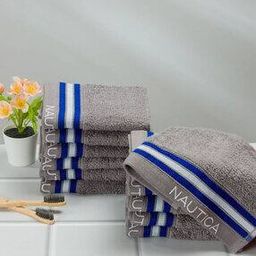 Set of 12 Cotton Face Towels 12" x 12"-8