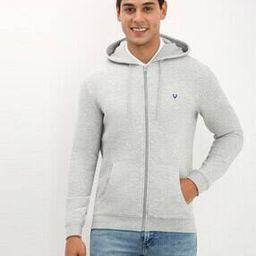 allen solly Men Regular Fit Hooded Sweatshirt-picture-18