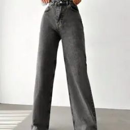 Women Mid Rise Wide Jeans-image-89