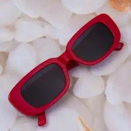 Men UV-Protected Rectangular Sunglasses - TS-1224S-RED-image-50