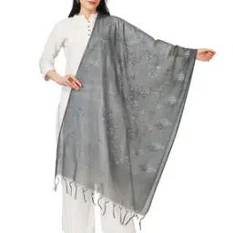 Embroidered Dupatta with Tassels-picture-10