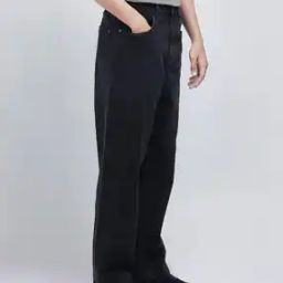 Men Baggy Fit Jeans with Button-Closure-image-69