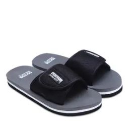 Brand Print Round-Toe Slip-On Slides-image-23