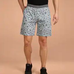 Men Graphic Printed Regular Fit Shorts-image-12