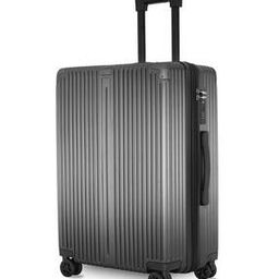 Men Striped Luggage Bags with TSA Lock-image-2