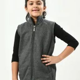 Girls Zip-Front Jacket with Insert Pockets-5