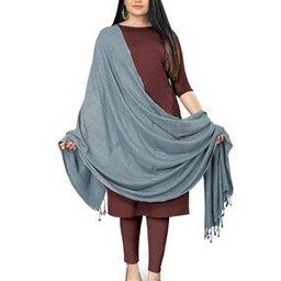 Women Embellished Dupatta with Tassels-picture-52