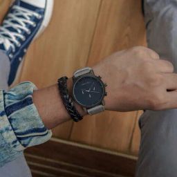 joker & witch Men Analogue Watch with Tang Buckle Closure-JWBS987 image 1