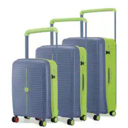 Set of 3 Dubai Wide Handle Trolly Bags- S | M | L-image-5