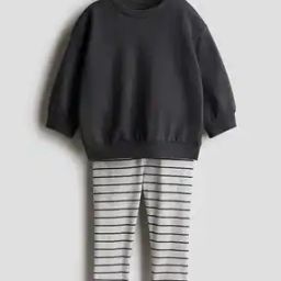 Striped Pants with Sweatshirt-picture-26