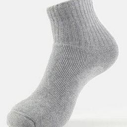 7036 Compact Cotton Terry Ankle Length Socks with Stay Fresh Treatment-19