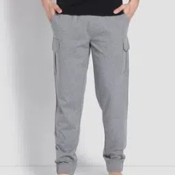 Men Cargo Joggers with Drawstring Waist-image-76