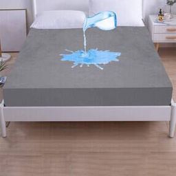 Terry Cotton Waterproof Twin Bed Mattress Protector Cover-image-77
