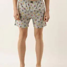 Graphic Print Elasticated Waistband Boxers-picture-15