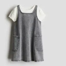Regular Fit Dungaree -image-0