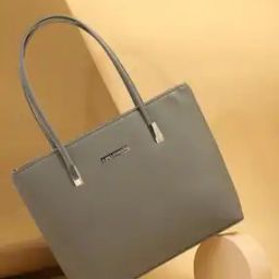 Textured Tote Bag with Short Handles-image-78