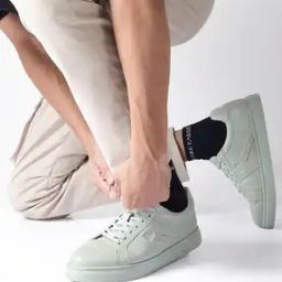 Men Round-Toe Lace-Up Casual Shoes -image-9