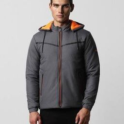 van heusen Men Regular Fit Hooded Jacket-picture-46