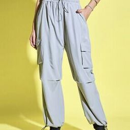 Women Loose Cargo Pants-image-58