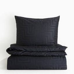 Cotton Sateen Single Duvet Cover Set-51