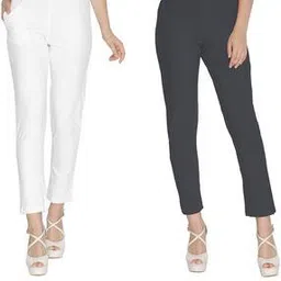 Pack of 2 Leggings with Elasticated Waist-image-96