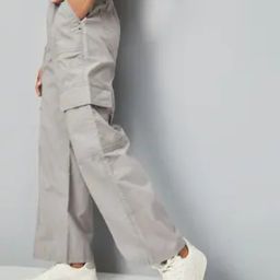 Cotton Straight Fit Cargo Pants-image-70