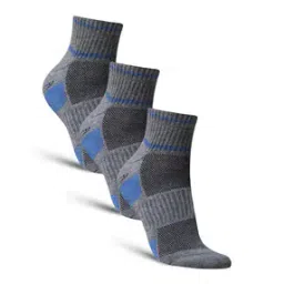 Men Pack of 3 Striped Ankle-Length Socks-image-2