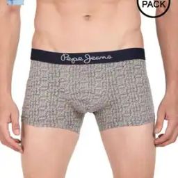 Pack of 2 Brand Print Trunks with Elasticated Waist-picture-20